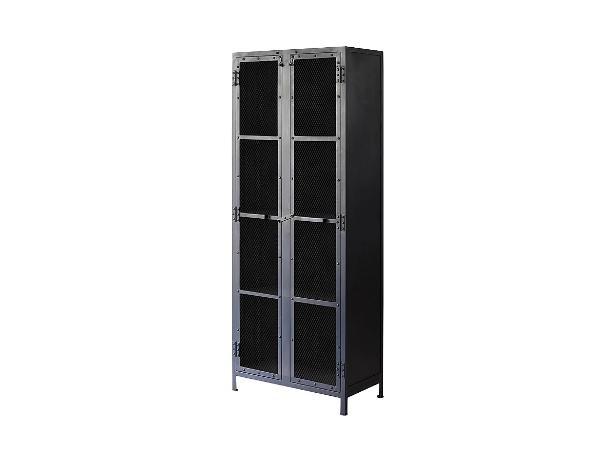 Cléo - Metal mesh display cabinet