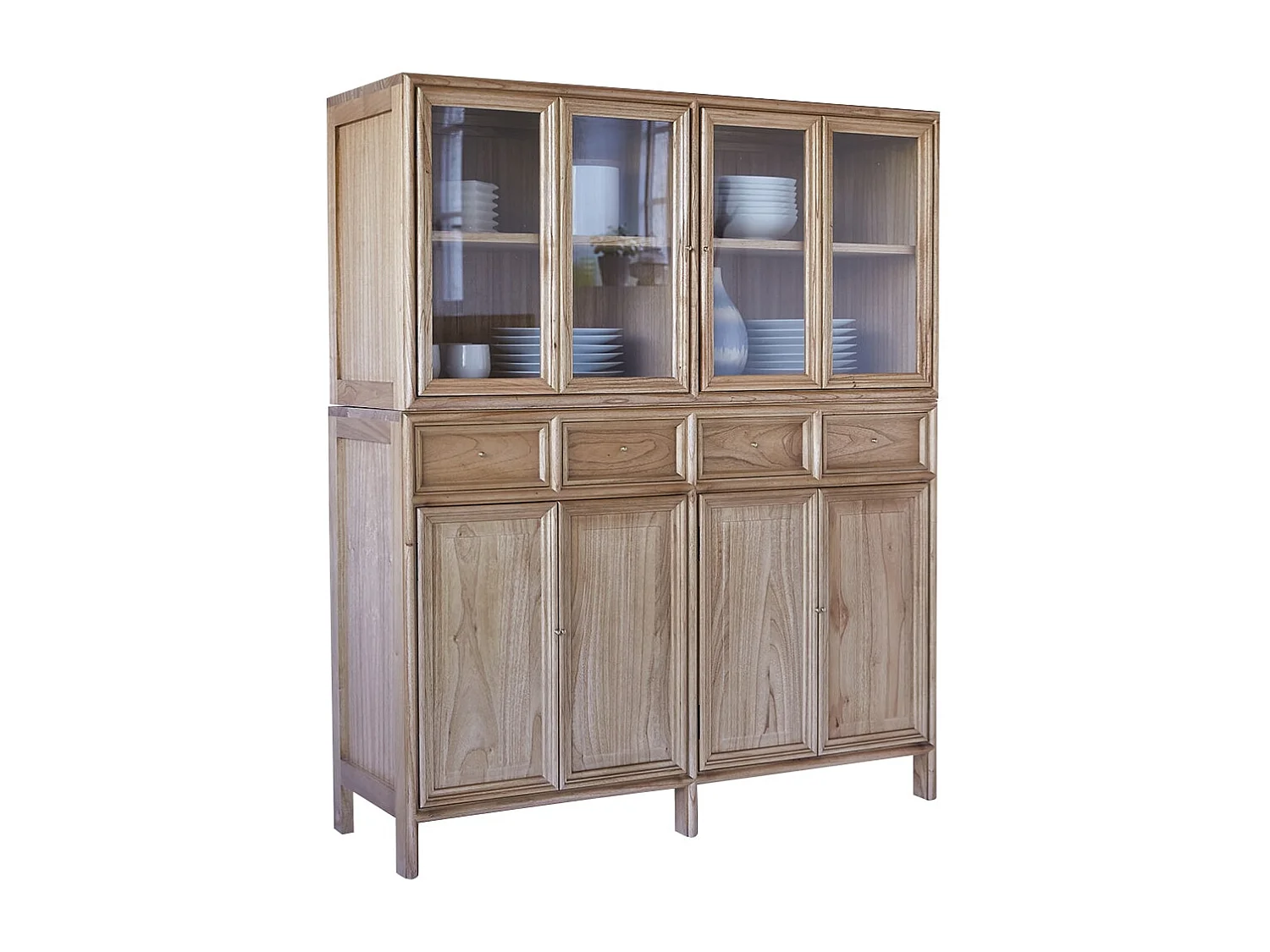 Vaisselier en bois de mindi 120 Alex