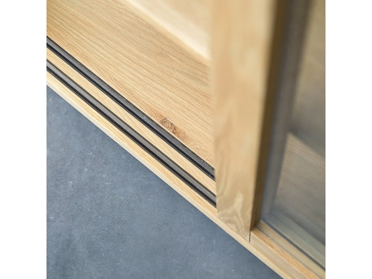 Piattaia in legno di rovere massello 110 Adel