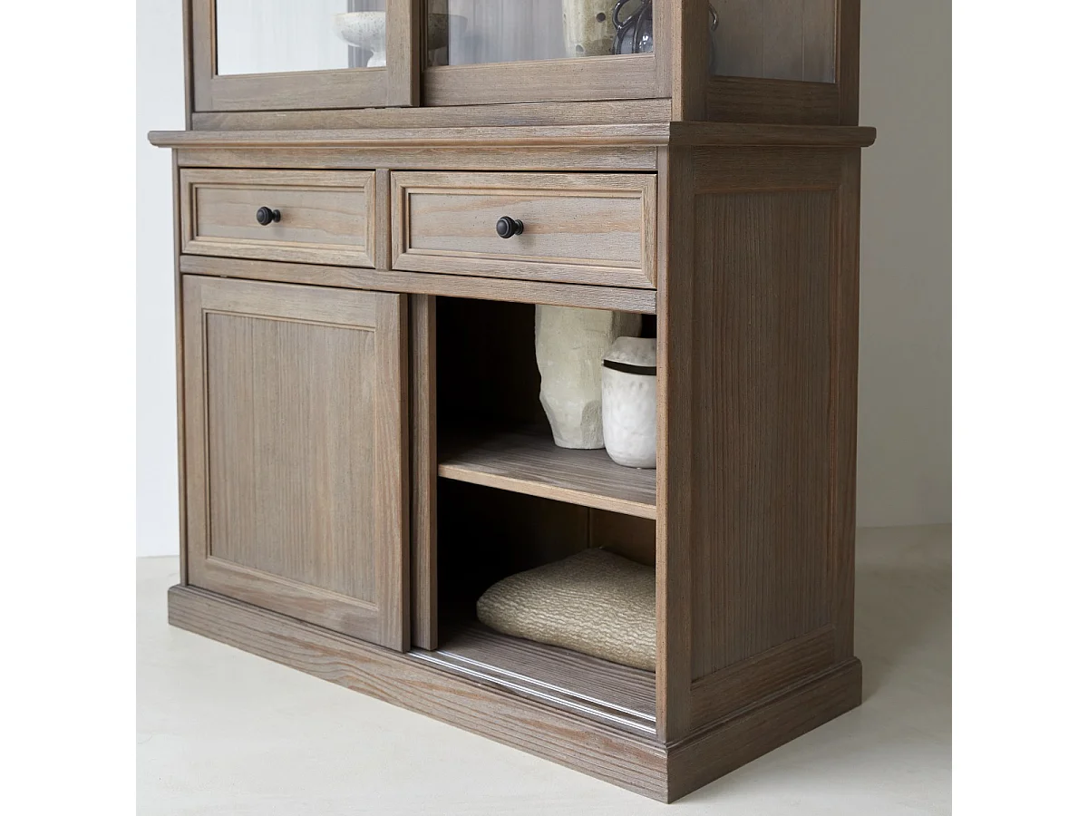 Vetrinetta in legno di mindi 120 Roma