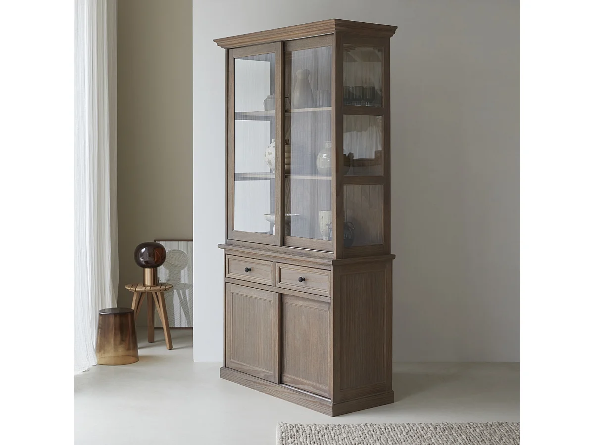 Vetrinetta in legno di mindi 120 Roma