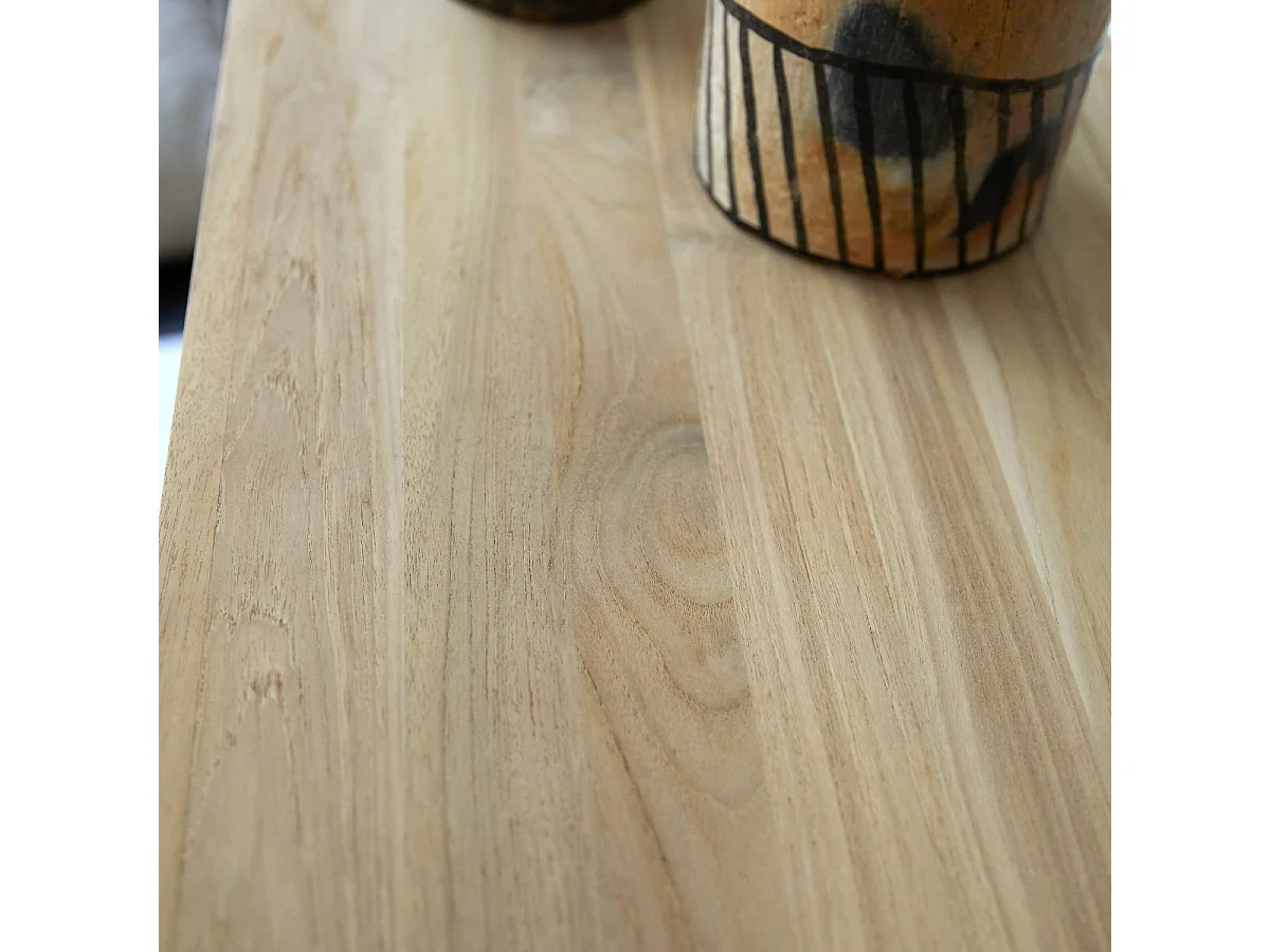 Vetrinetta bassa in legno di teak 160 Babeth