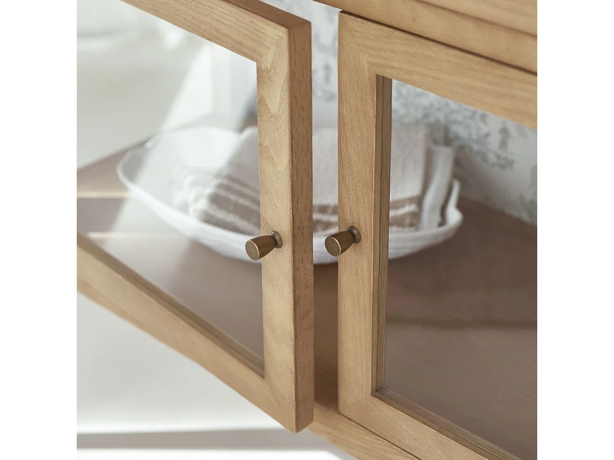 Vetrinetta in rovere da 110 cm Tana