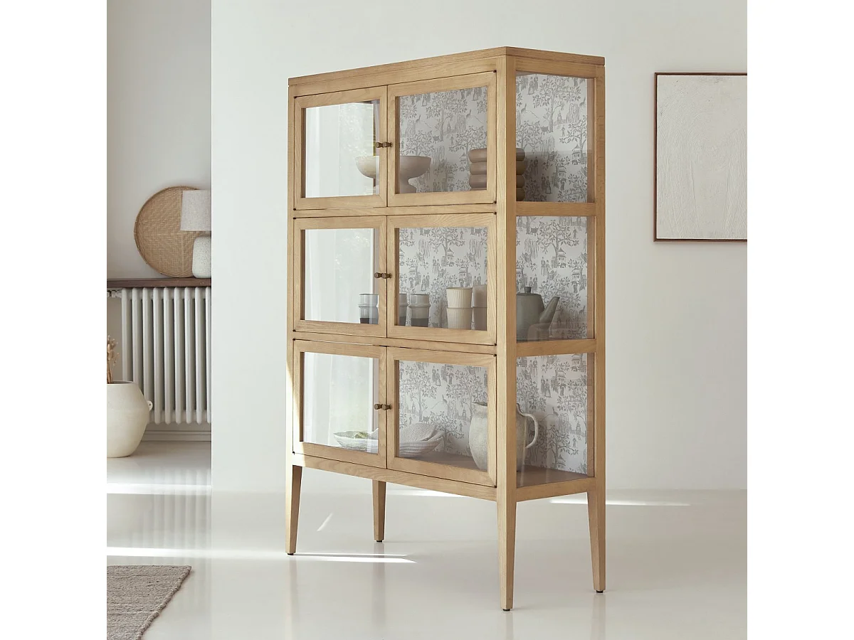 Vetrinetta in rovere da 110 cm Tana