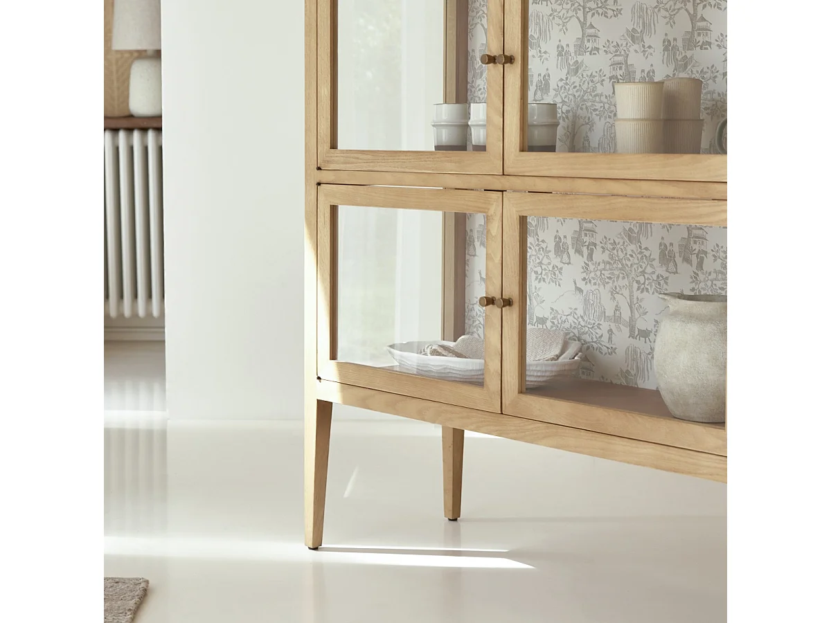 Vetrinetta in rovere da 110 cm Tana