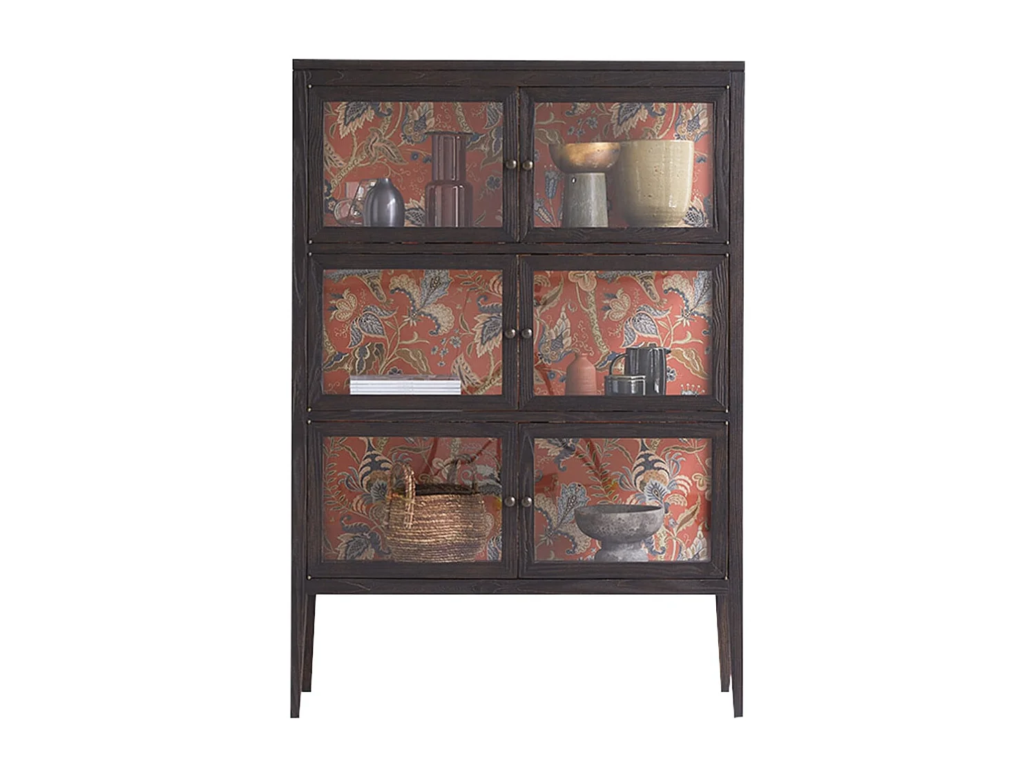 Vitrine aus Ulmeholz 110 Tana