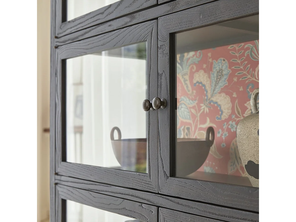 Vitrine en bois d'orme 160 Tana