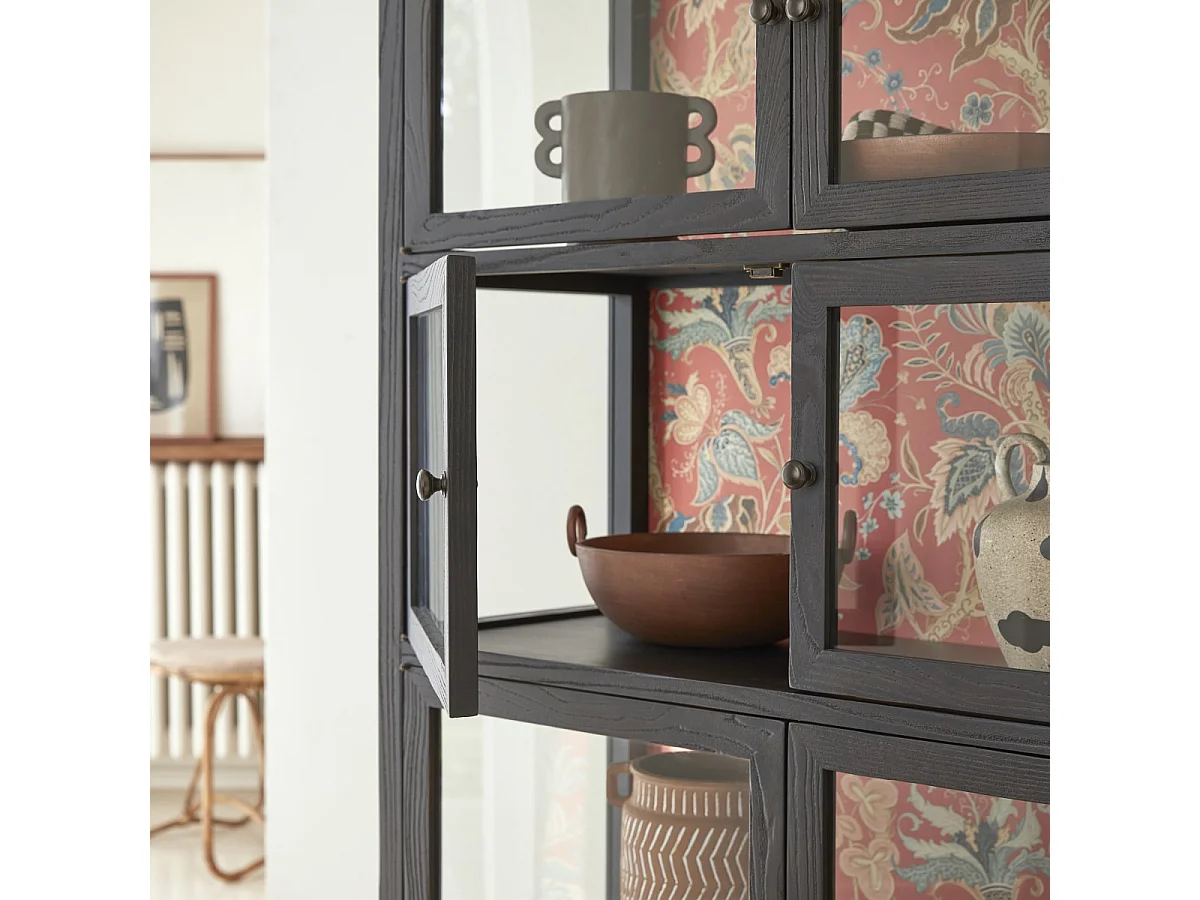 Vitrine en bois d'orme 160 Tana