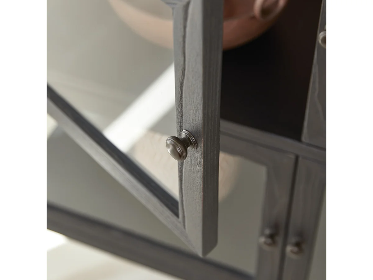 Vitrine en bois d'orme 160 Tana