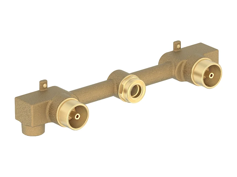 Corps encastré pour mélangeur lavabo mural JACOB DELAFON Grands Boulevards 3 trous