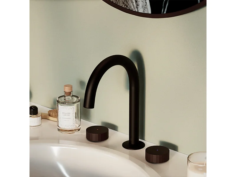 Corps encastré pour mélangeur lavabo sur plan JACOB DELAFON Grands Boulevards 3 trous