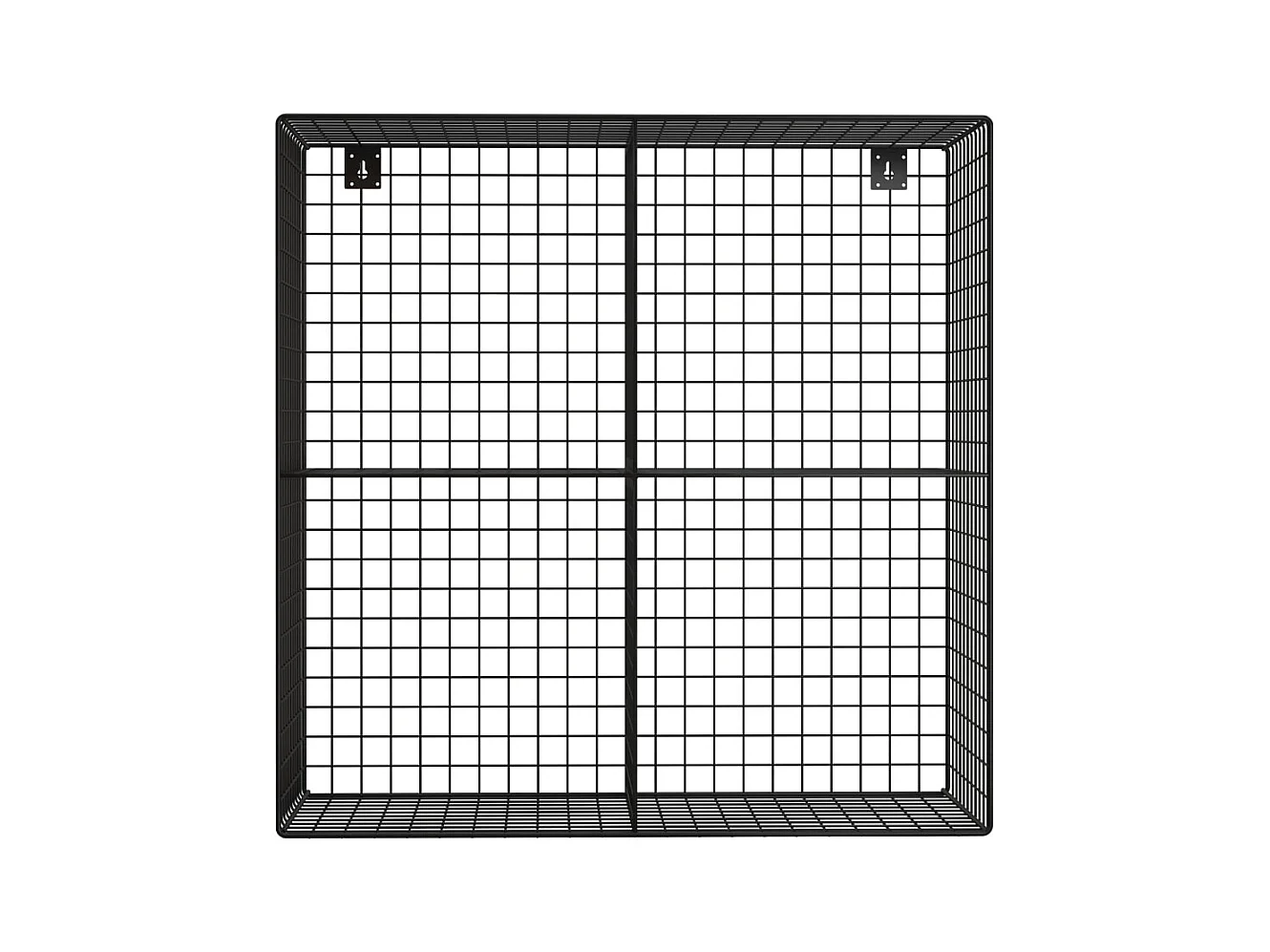 Wandregal für das Badezimmer aus Metall 65 cm Badezimmerregal industrieller Stil