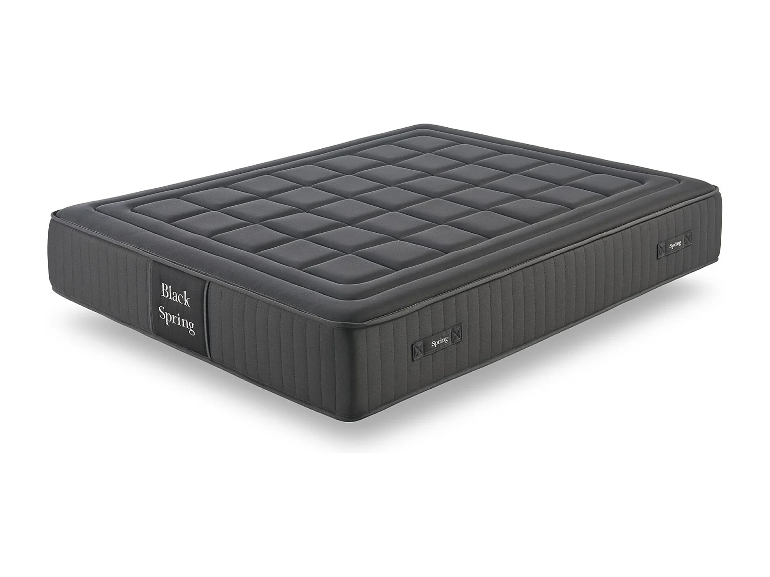 Matelas Ressorts Ensachés Black Spring Royal, 120 x 190 cm -Moonia