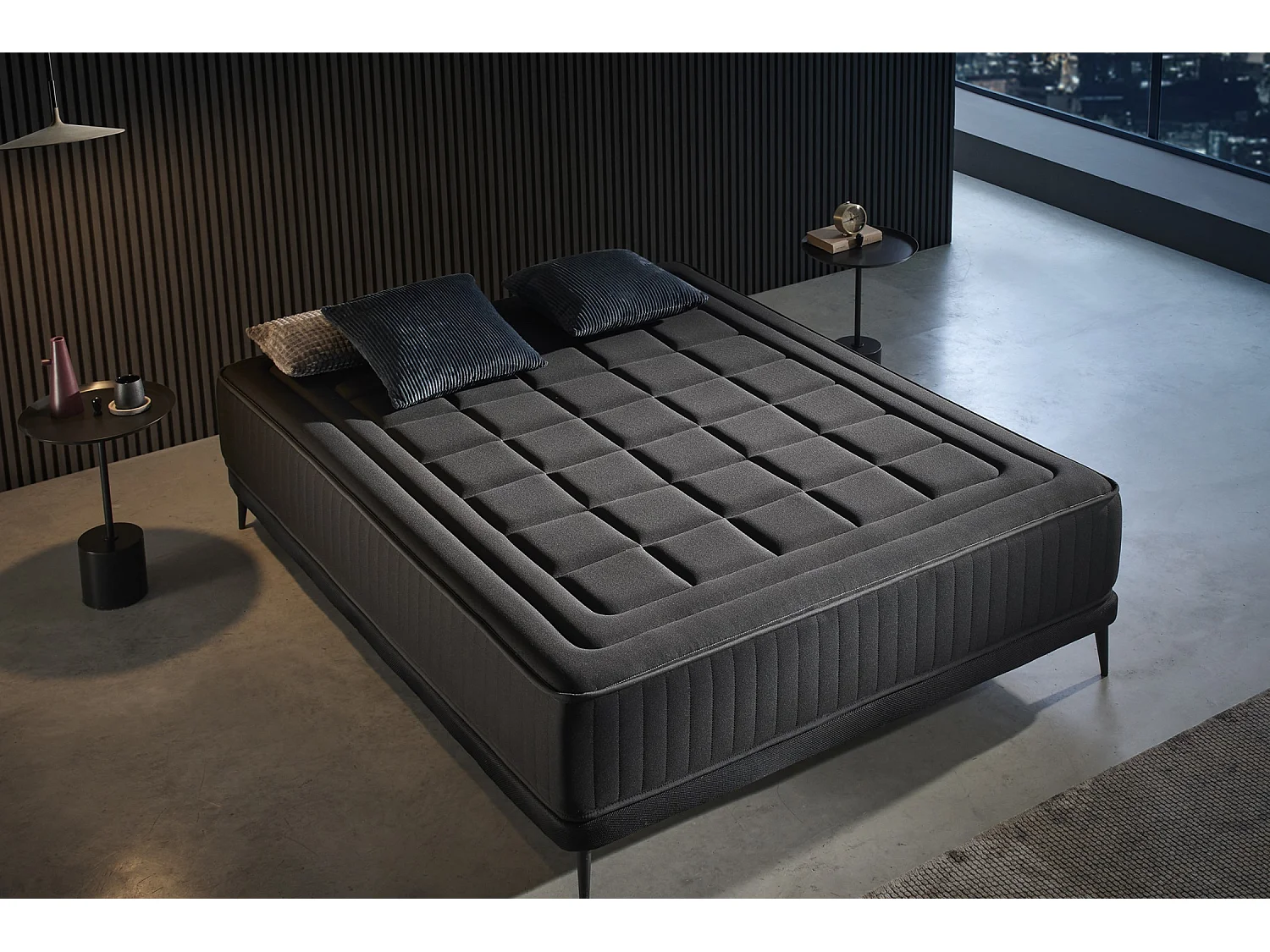 Magnum Black Memory-Schaum Matratze - 90X200 cm - Moonia