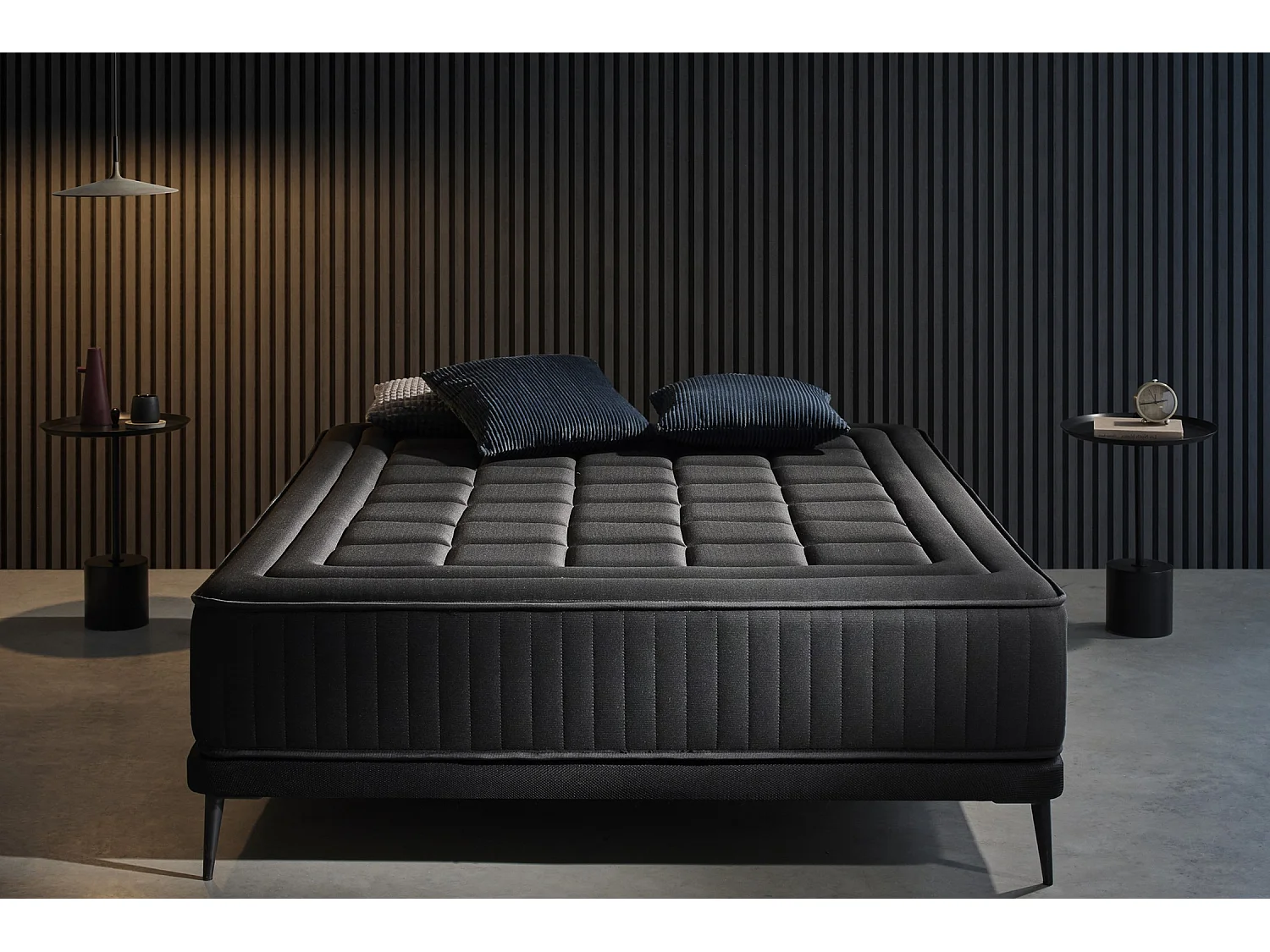 Matelas Mousse à memoire de forme Magnum Black, 135x200 cm -Moonia