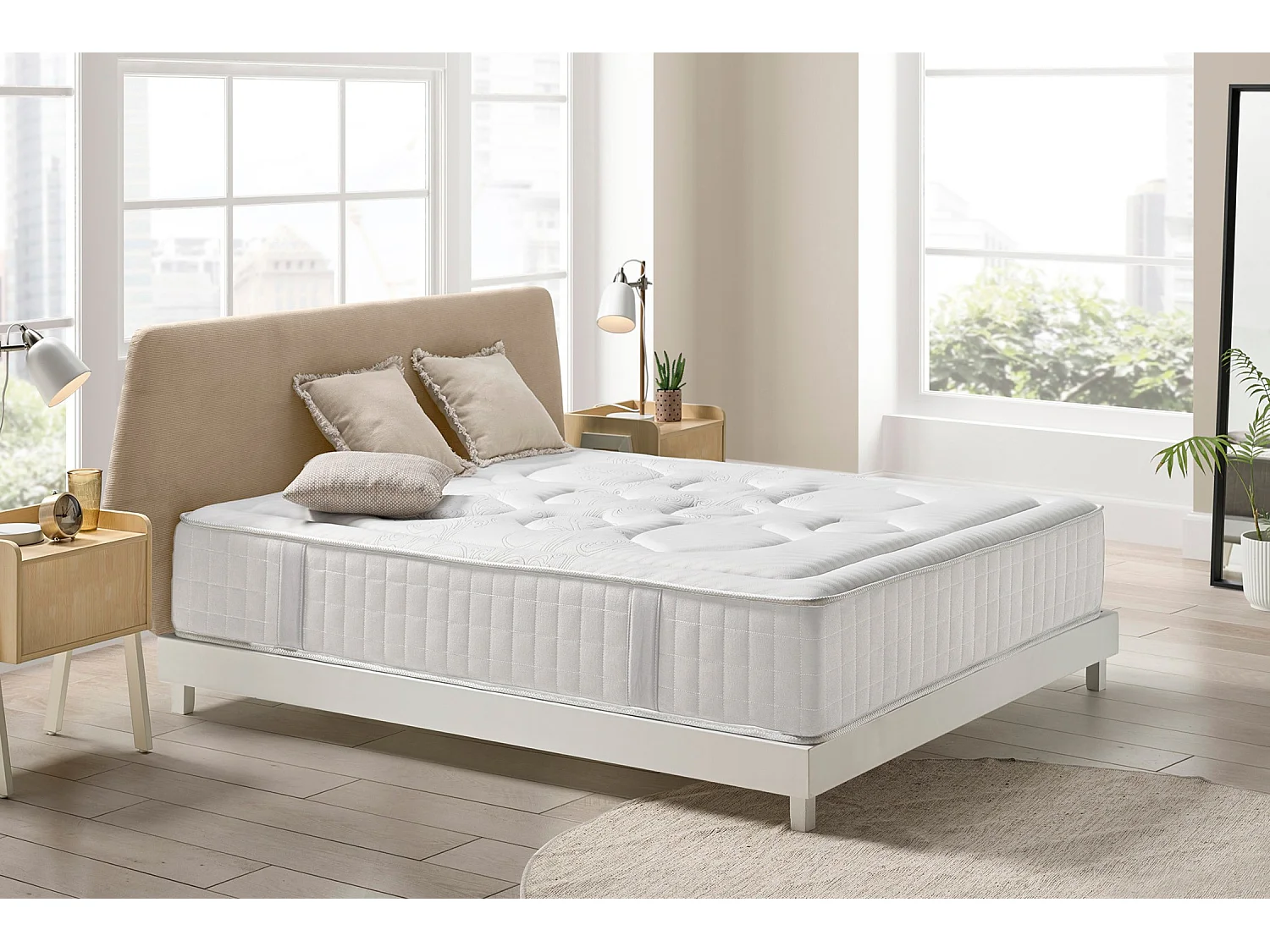 Matelas Mousse à memoire de forme Tempus Premier - 90X190 cm - Moonia