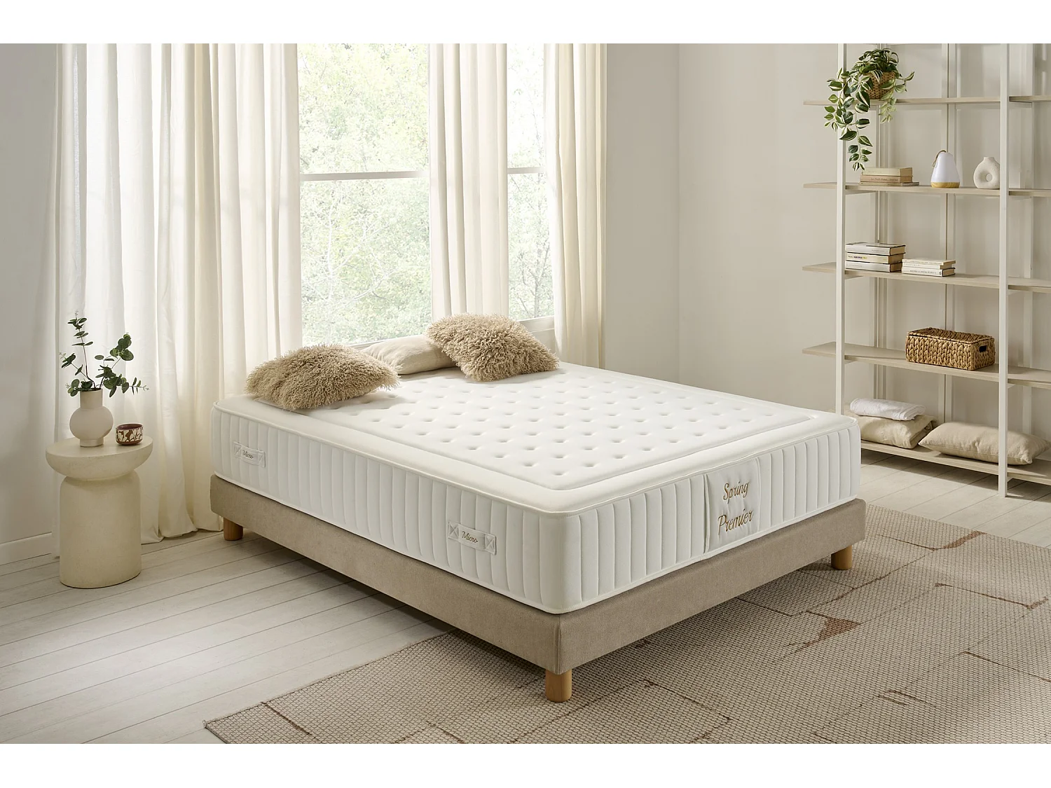 Taschenfederkernmatratze Micro Spring Premier, 30cm, 90x190cm - Moonia