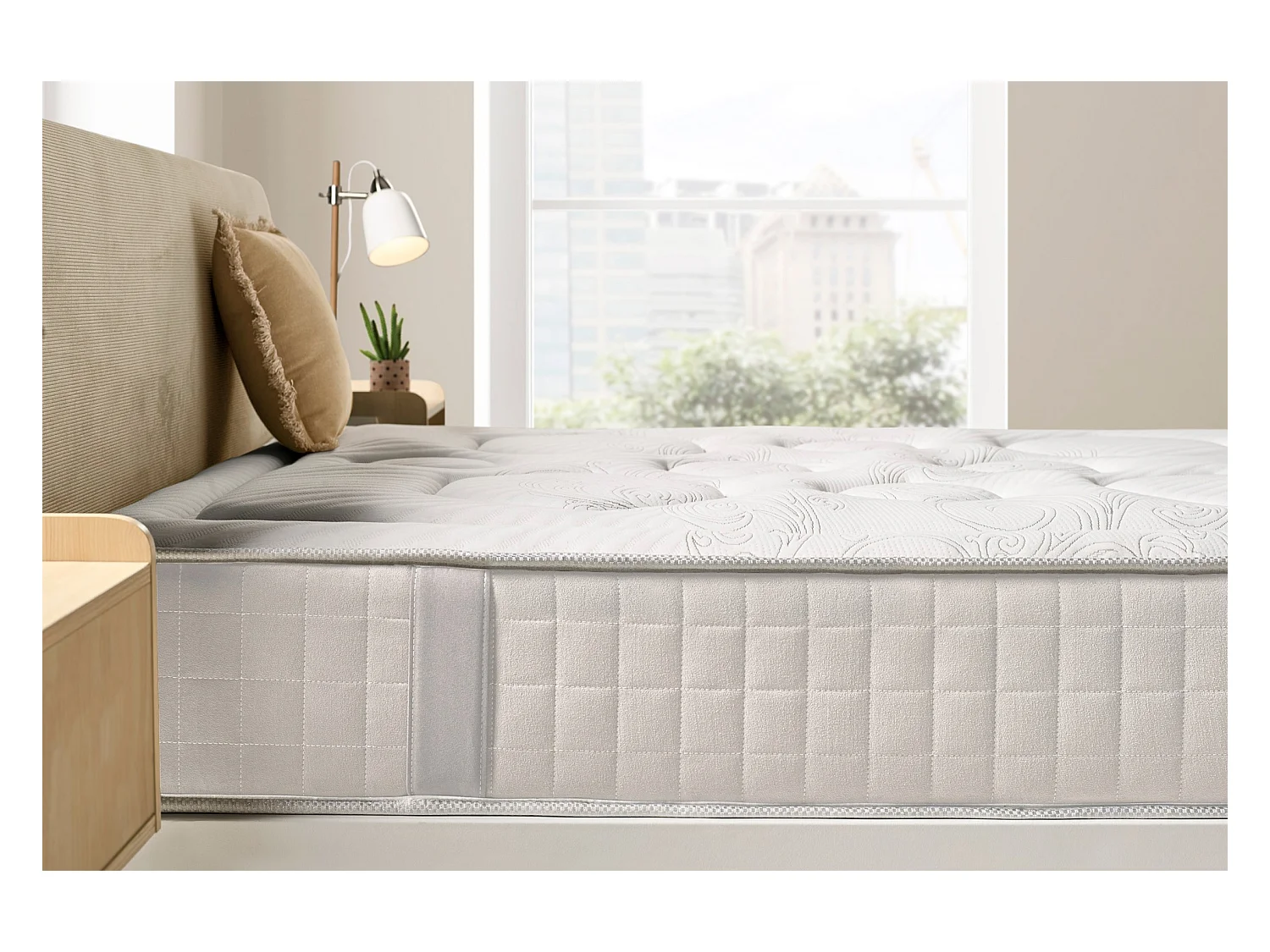 Matelas Mousse à memoire de forme Tempus Premier, 135x200 cm -Moonia