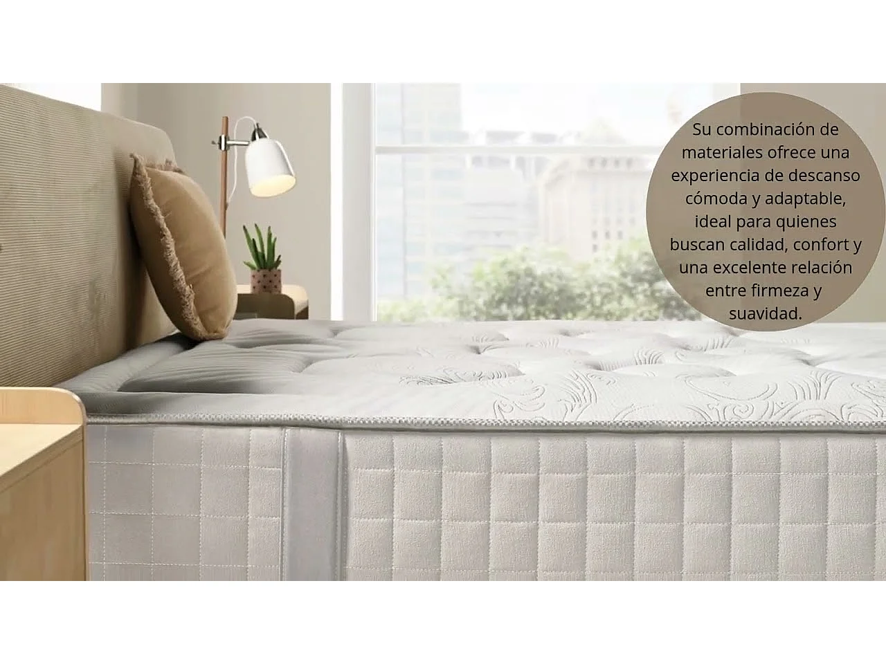 Matelas Mousse à memoire de forme Tempus Premier, 135x200 cm -Moonia