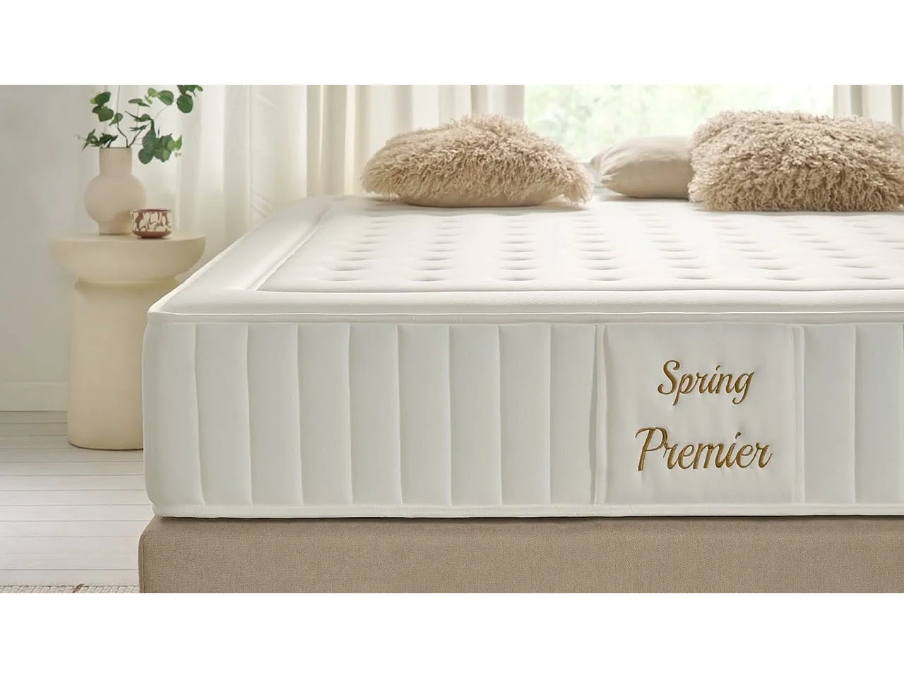 Matelas Ressorts Ensachés Micro Spring Premier, 80x180 cm -Moonia