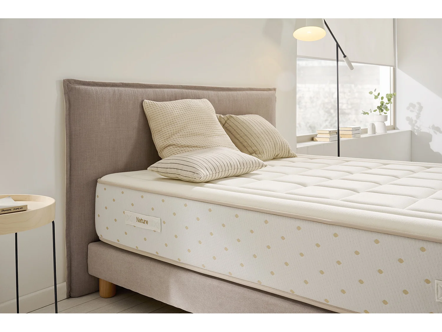 Matelas Mousse à memoire de forme Eco Nature Memory Foam, 135x200 cm -Moonia