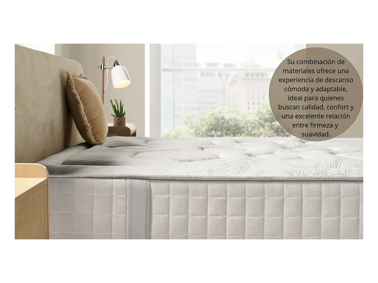 Matelas Mousse à memoire de forme Tempus Premier, 120 x 190 cm -Moonia