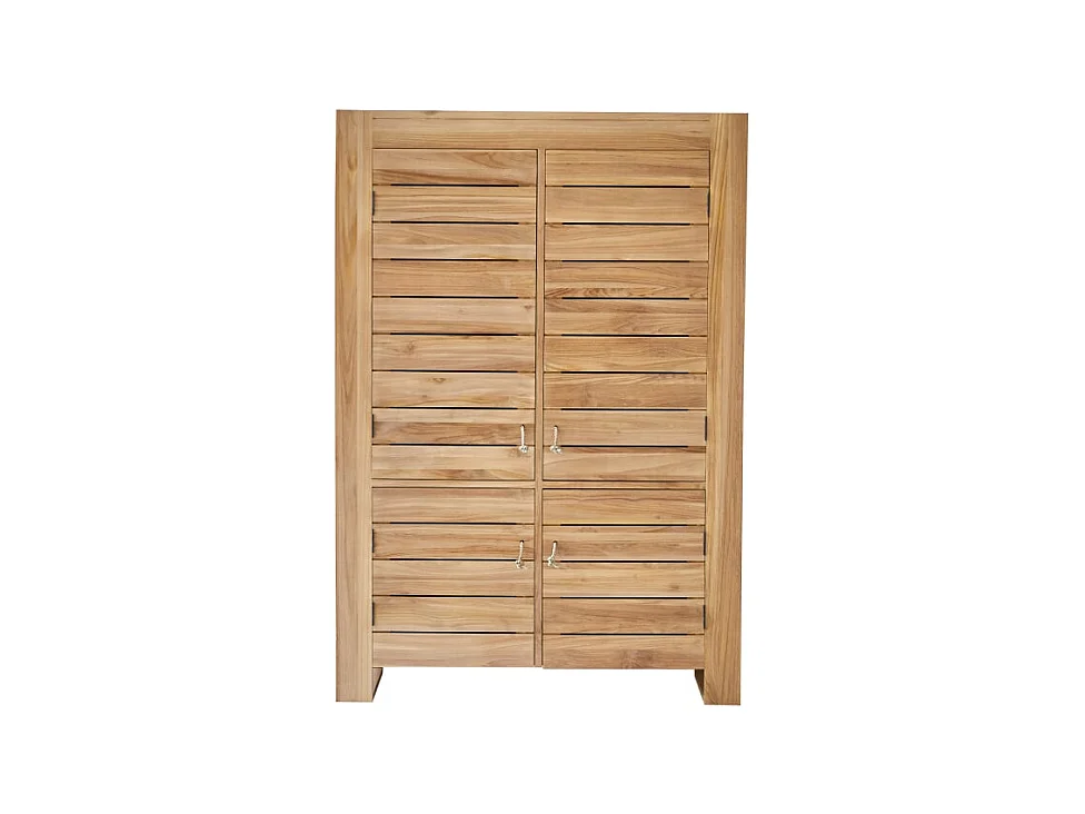 Armoire en bois de teck 160 Minimalys