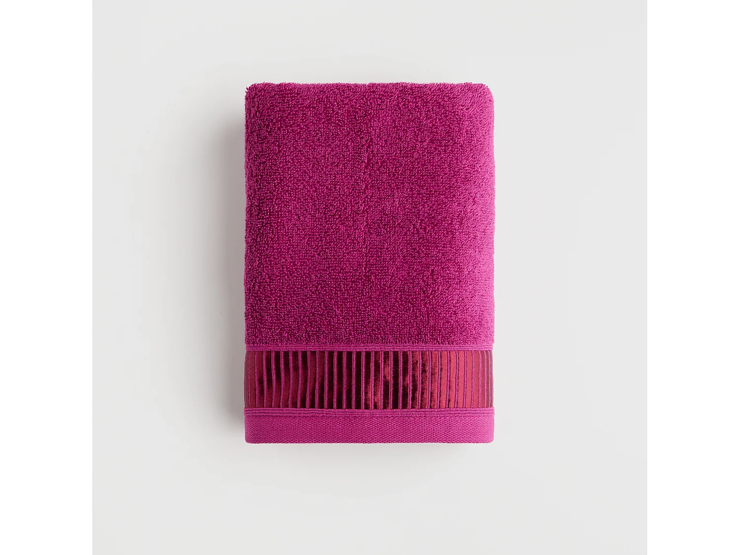 Serviette De Bain Alicanty 50x90 Blanc