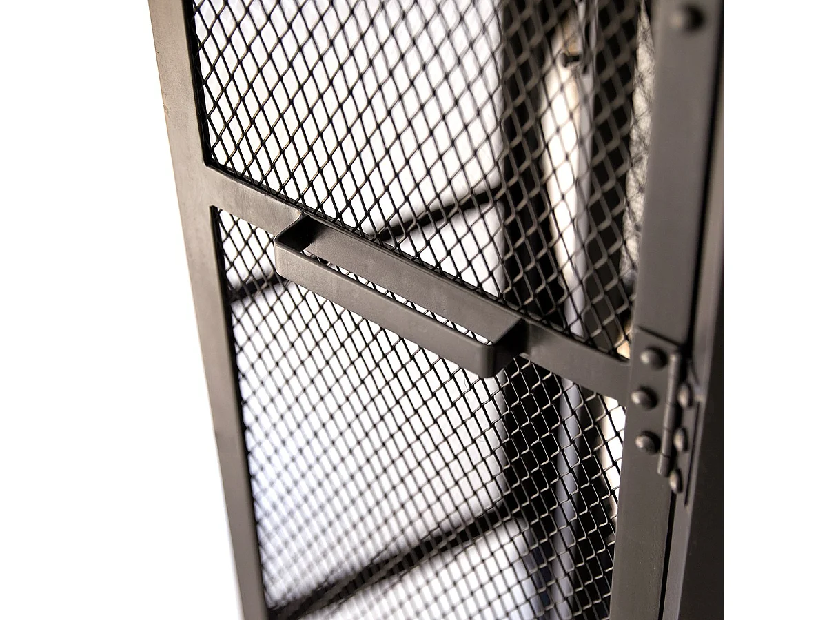 Armadio in metallo nero 175 Cleo