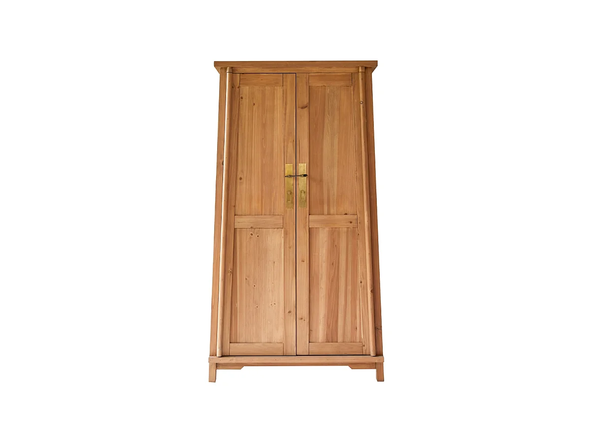 Yuki - Recycled solid pine wardrobe