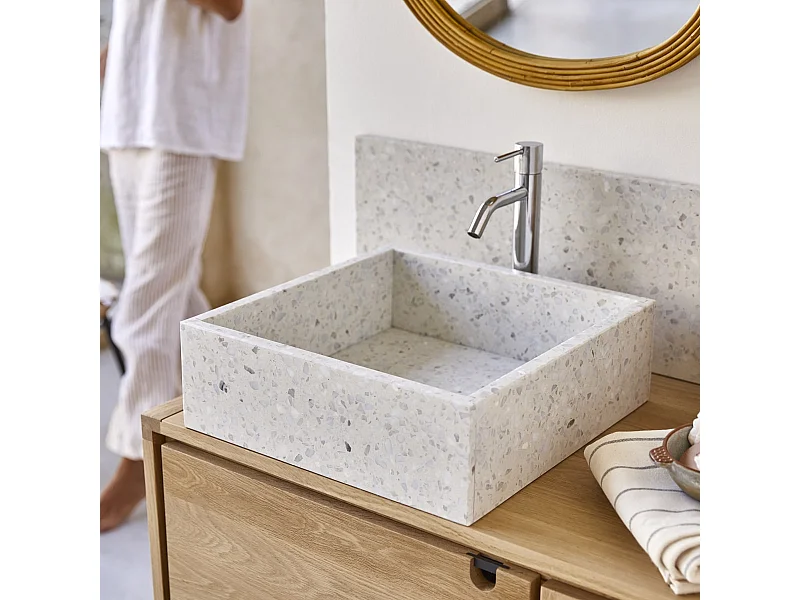 Vasque en terrazzo premium moon Made