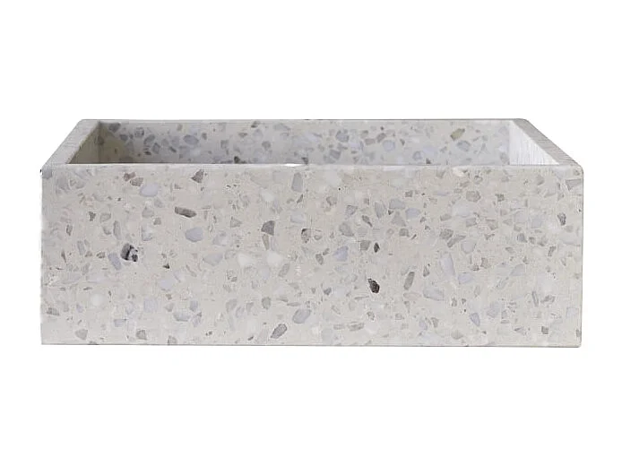 Lavabo in battuto di terrazzo premium moon Made