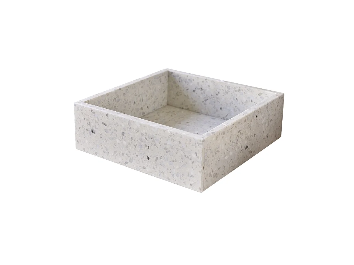 Waschbecken Made aus Premium-Terrazzo in Moon