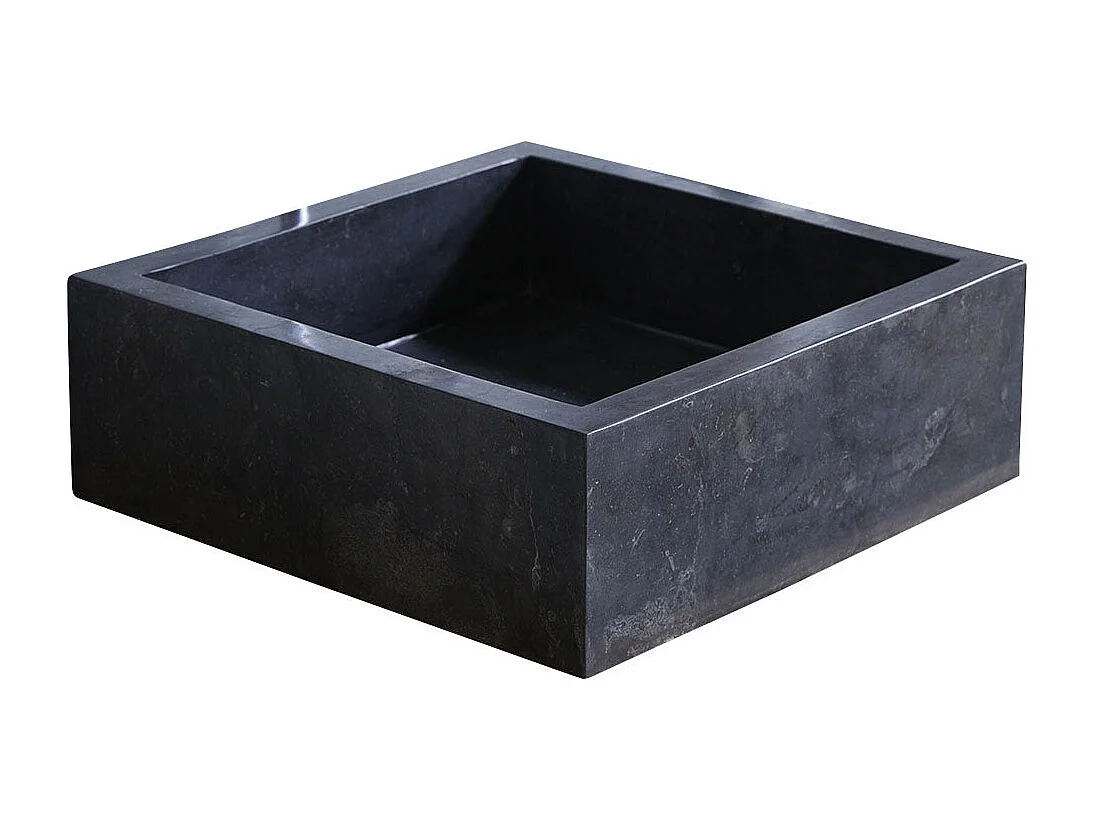 Marmorwaschbecken für Ihr Badezimmer Slats Dark Grey