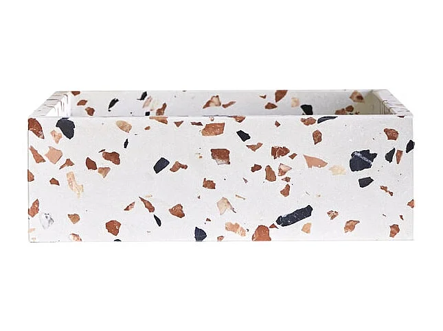Waschbecken Made aus Premium-Terrazzo Brown