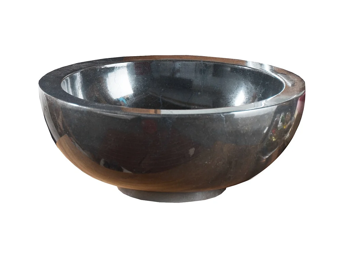 Waschbecken aus Marmor schwarz Waschbecken Bahya