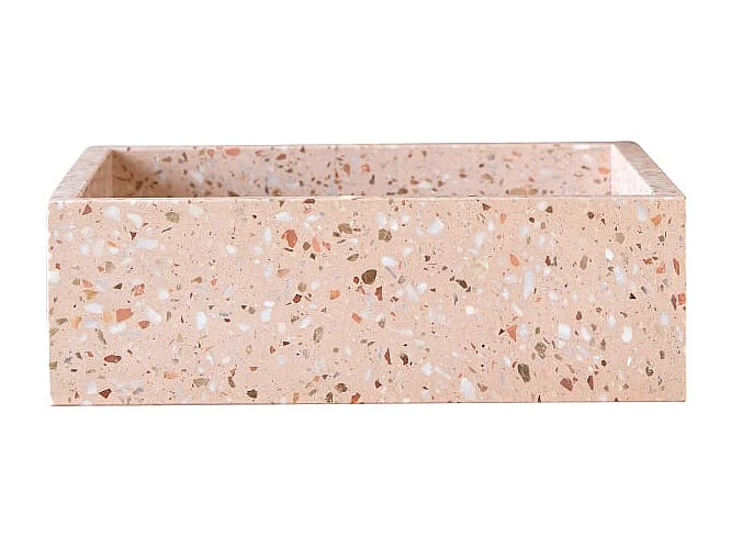 Waschbecken Made aus Premium-Terrazzo Pink