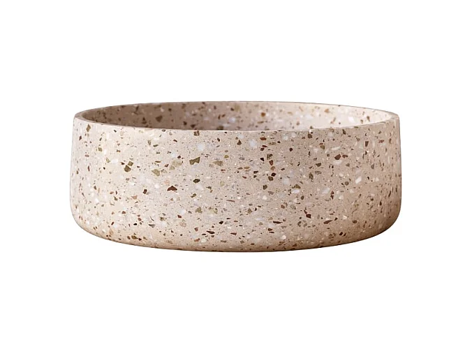 Vasque en terrazzo premium pink Milos