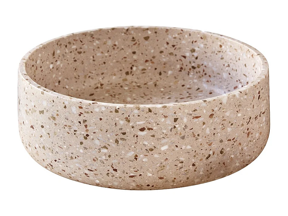 Vasque en terrazzo premium pink Milos