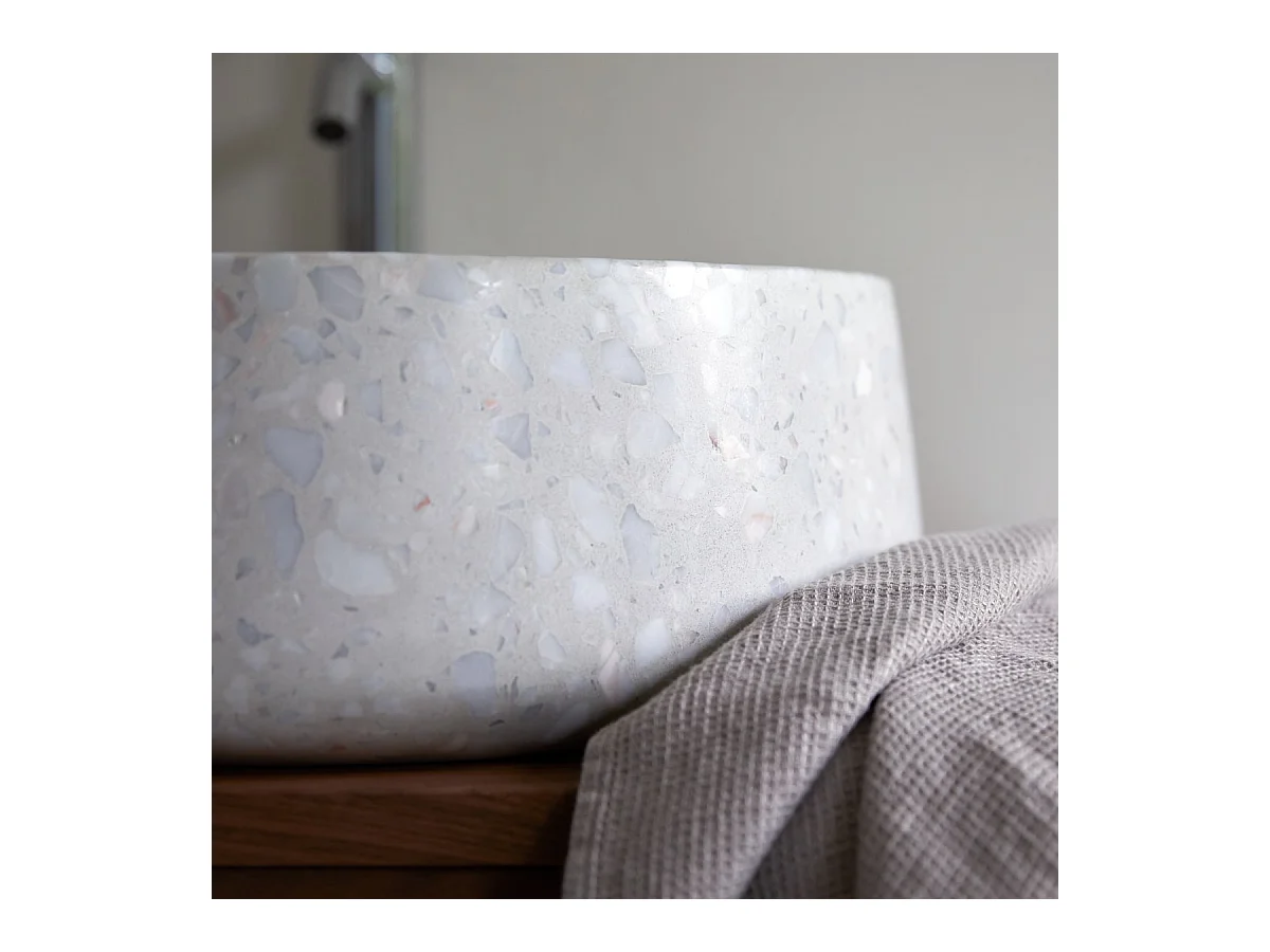 Vasque en terrazzo premium Milos