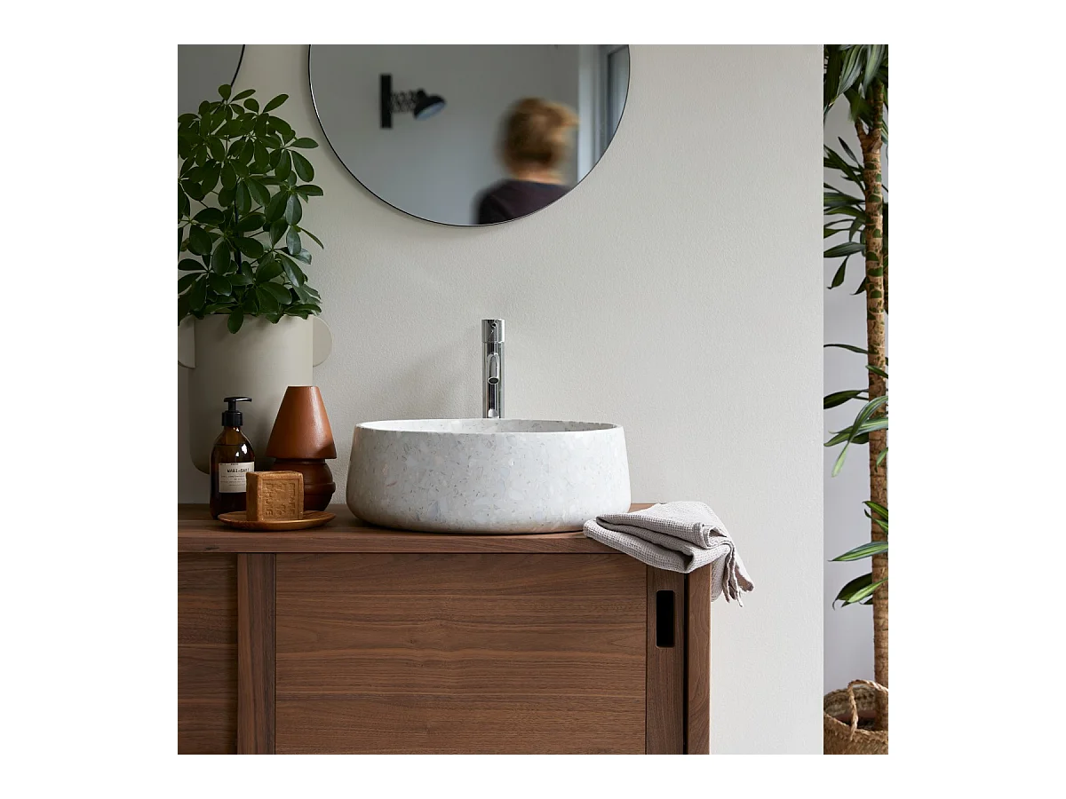 Vasque en terrazzo premium Milos