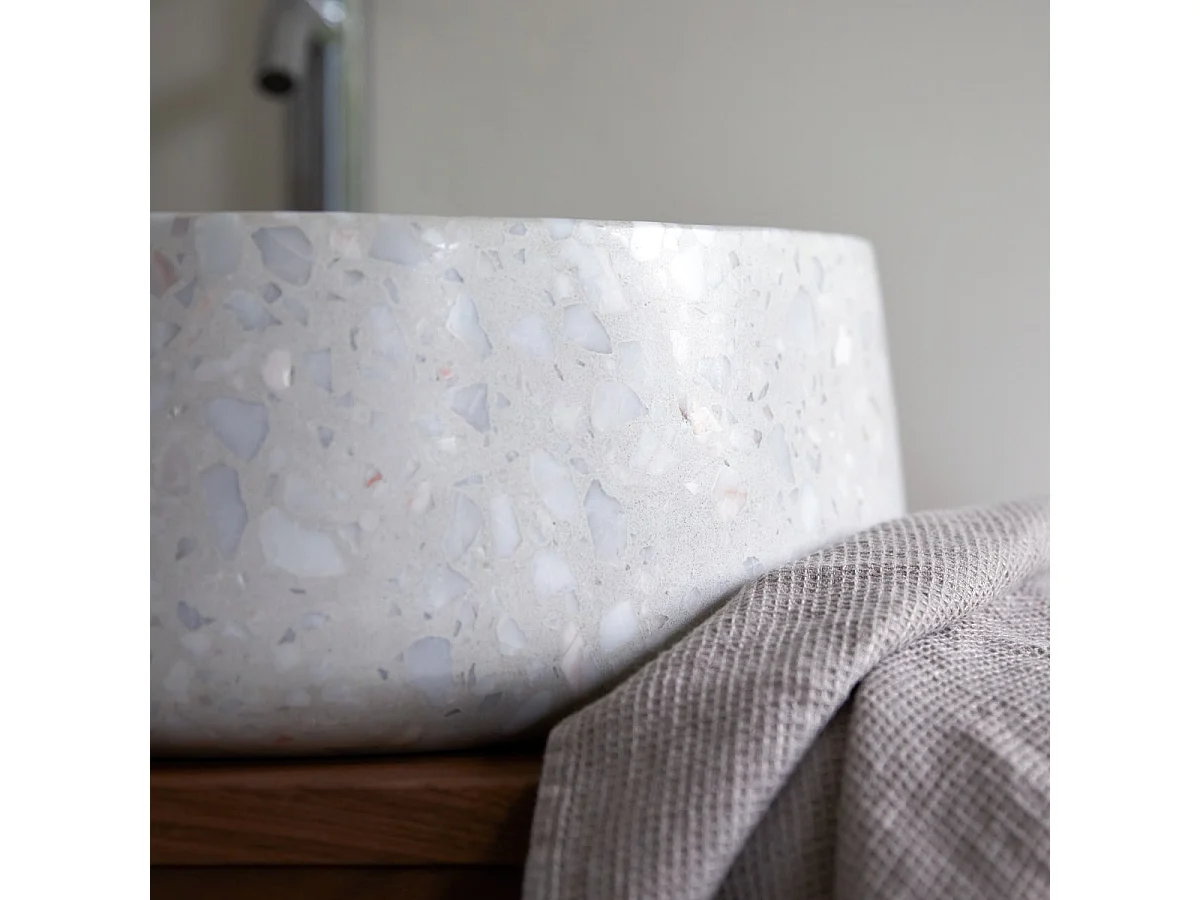 Vasque en terrazzo premium Milos