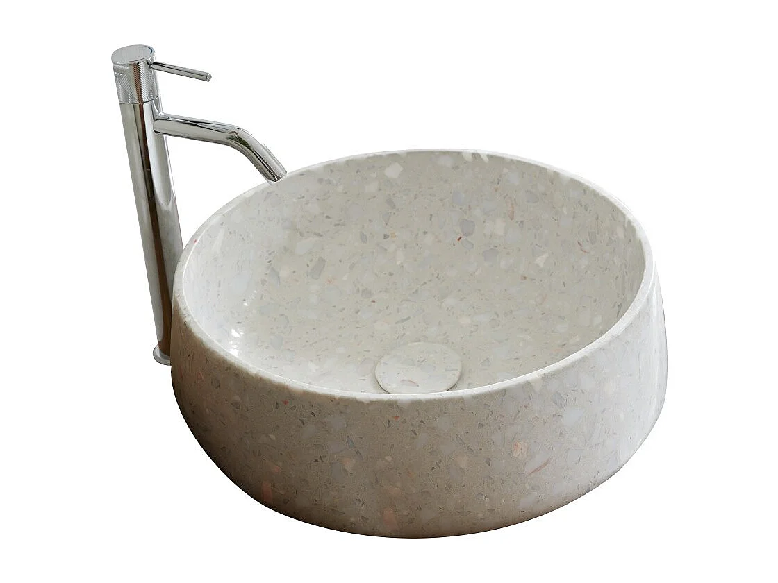 Vasque en terrazzo premium Milos