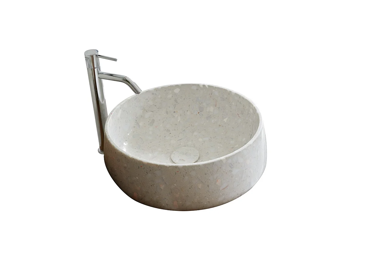 Vasque en terrazzo premium Milos