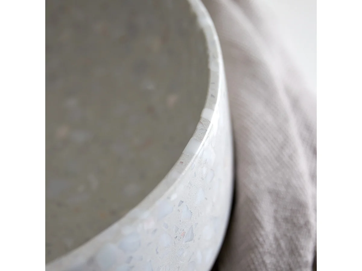 Vasque en terrazzo premium Milos