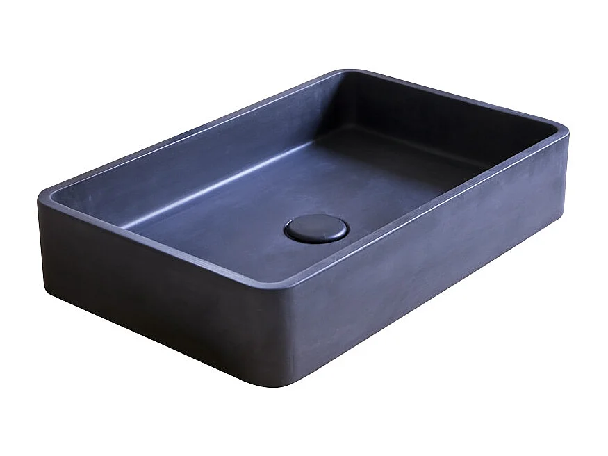 Lavabo in terrazzo black Iris