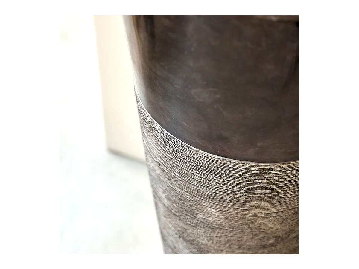 Marmor Waschbecken Waschschale Waschtisch Stein Steinbecken Marmorfuß Neu Bad