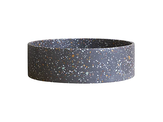 Rundes Waschbecken Gina aus Terrazzo Konfetti