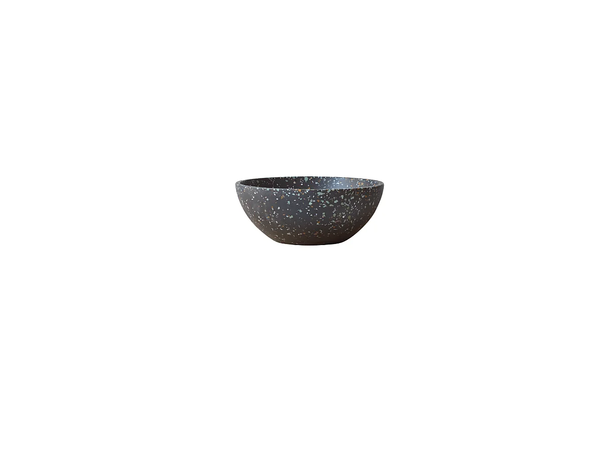 Vasque ronde en terrazzo confetti Micha
