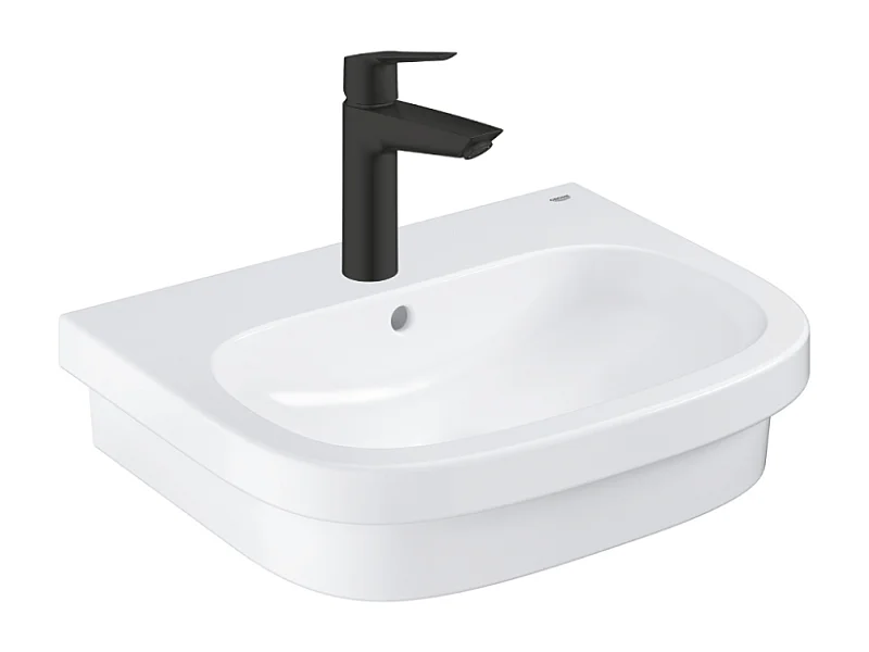 Vasque à poser GROHE Euro Ceramic 60cm + Mitigeur lavabo M GROHE Start Noir